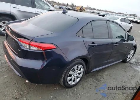 2020 Toyota Corolla Le from USA, damaged, VIN 5YFEPRAE2LP104676